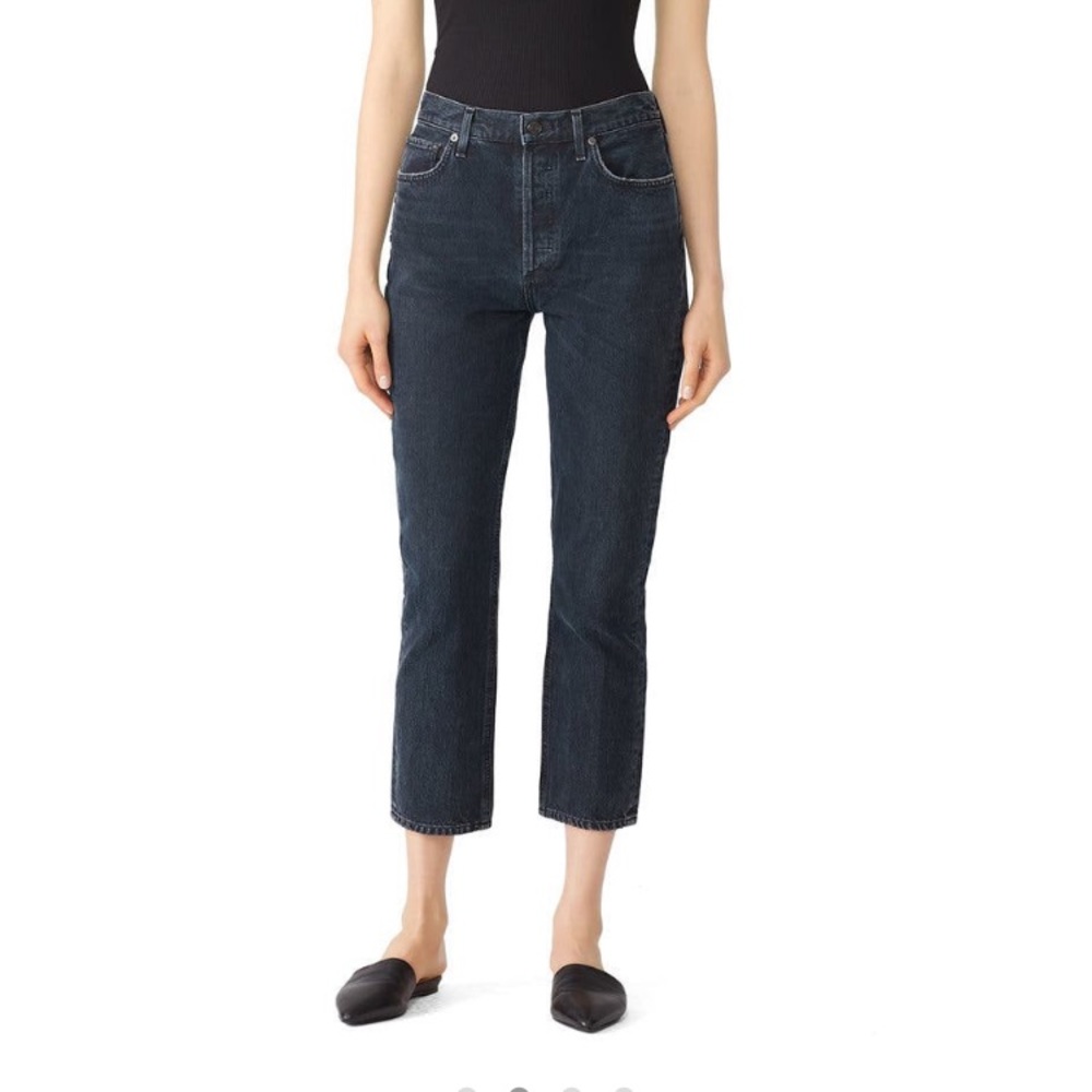 Agolde Dark Blue Riley Jeans sz 32